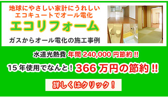 �K�X����I�[���d���փG�R���t�H�[��